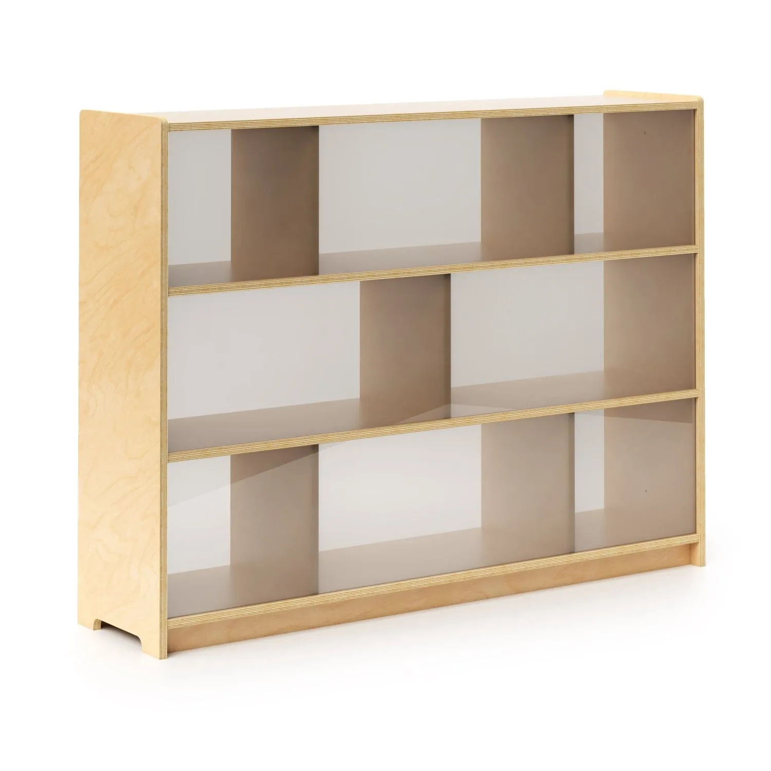 Acrylic Back Storage Cabinet 36H