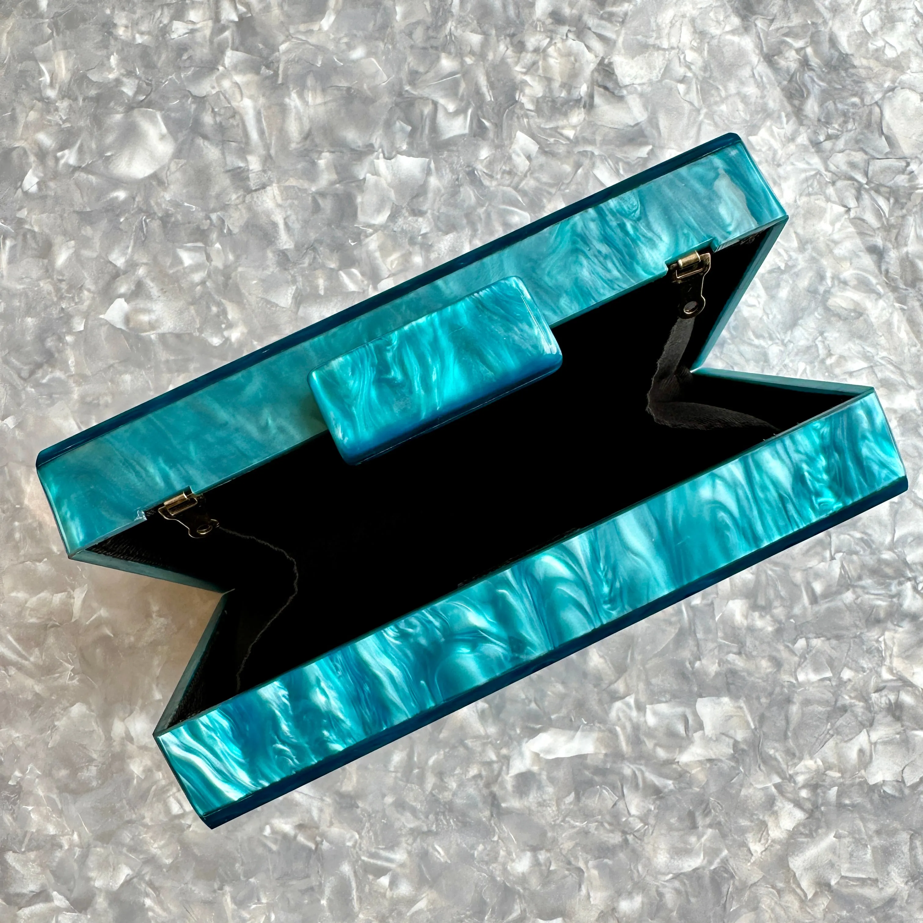 Acrylic Party Box in Blue