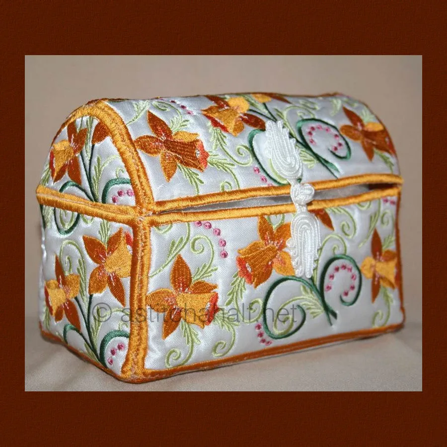 Applique Daffodil Chests