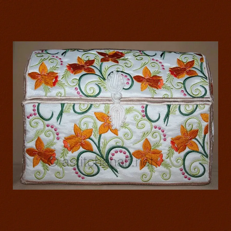 Applique Daffodil Chests