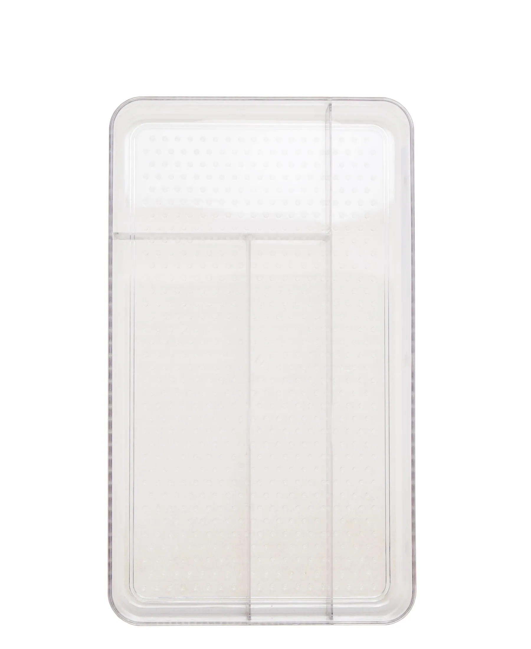 Aqua 33cm Draw Organizer 4 Division - Clear