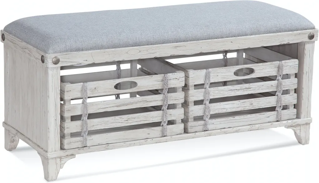 Artisan Landing Storage Bench (Hatteras)