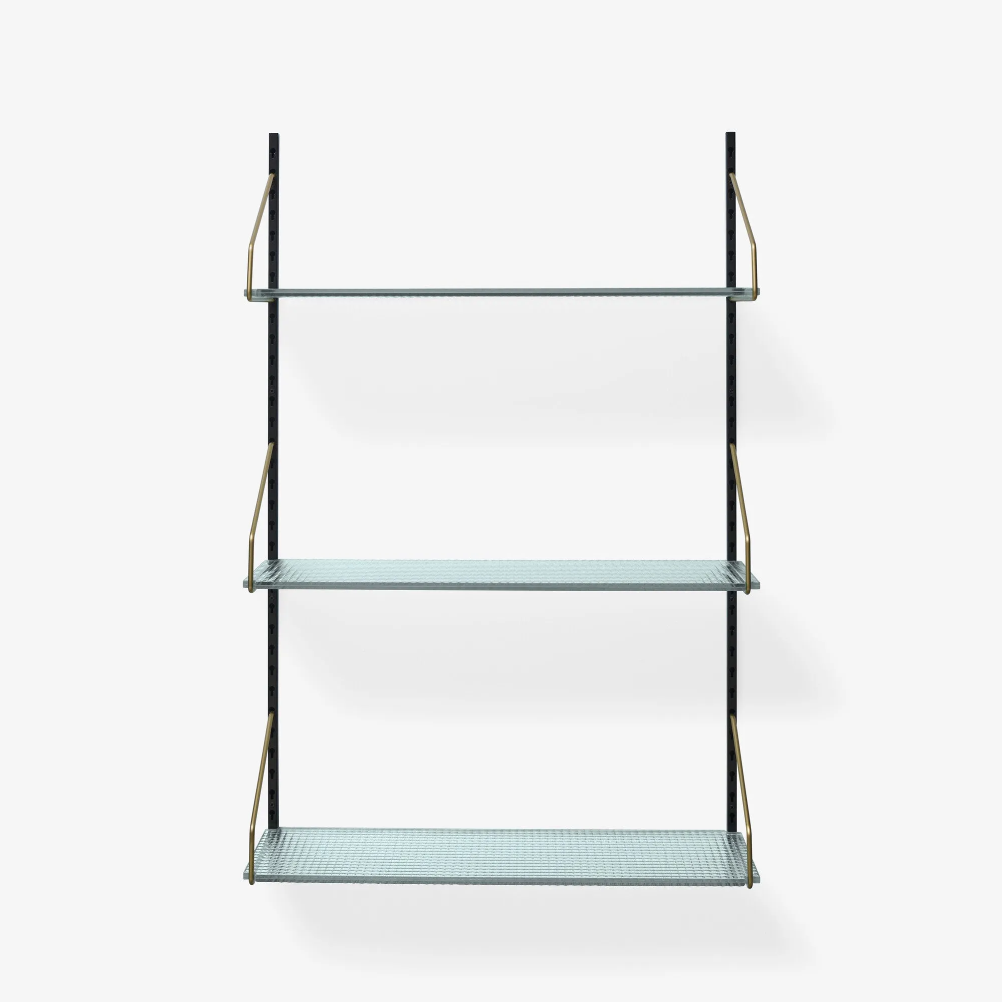 Bibliothèque Murale Wall-Mounted Bookshelf With Glass Shelves