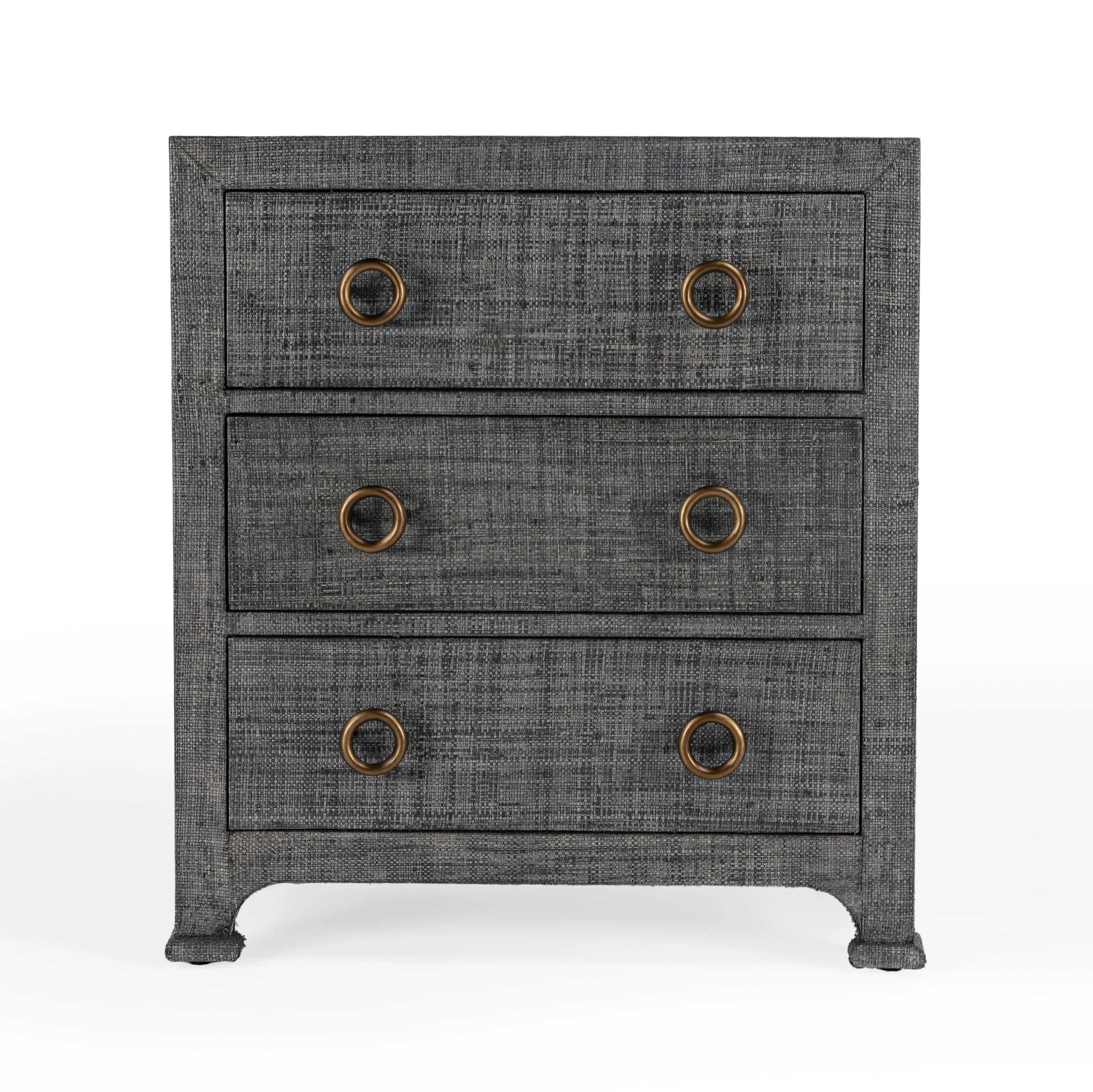 Chatham Raffia Chest in Charcoal  9130420