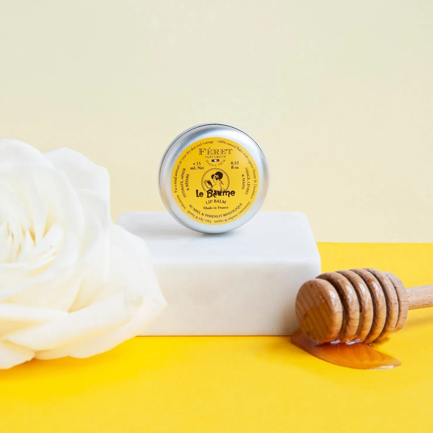 Feret Le Baume The Multi-Purpose Balm – Rose Powdery Perfume 50ml  (All Natural)