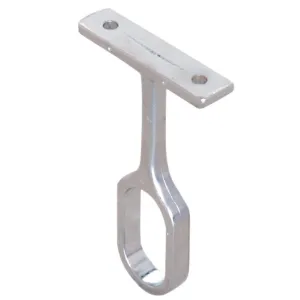 Hafele Chrome-Plated Oval Center Wardrobe Tube Bracket TAG Synergy