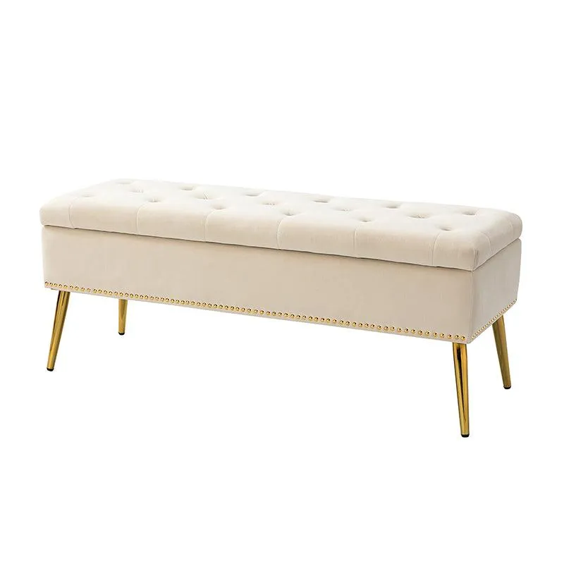 Lenore Upholstered Storage Bench