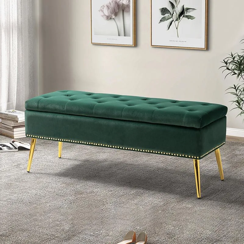 Lenore Upholstered Storage Bench