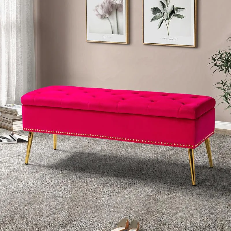 Lenore Upholstered Storage Bench