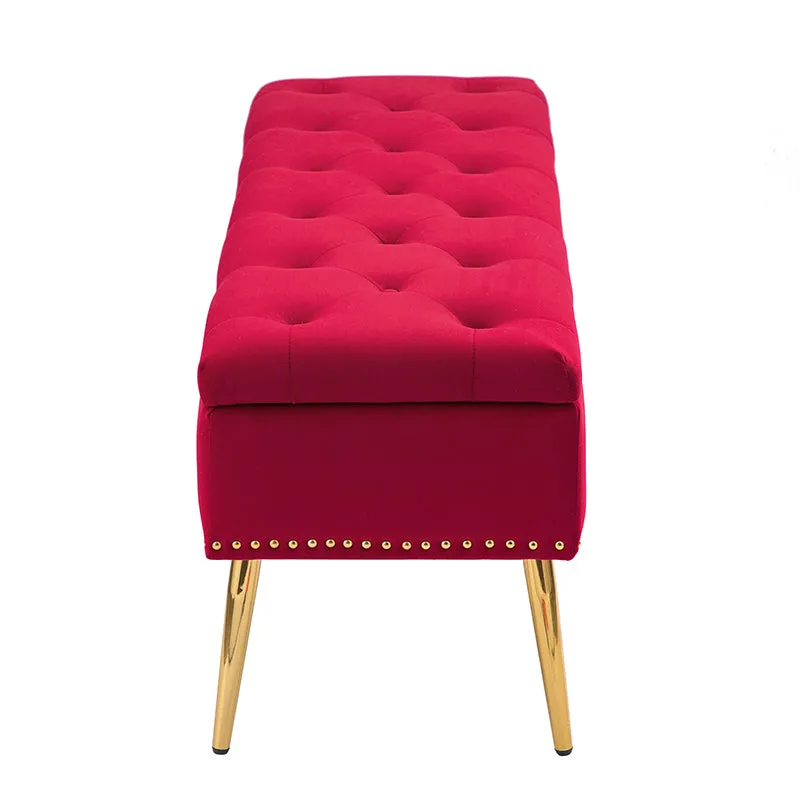 Lenore Upholstered Storage Bench