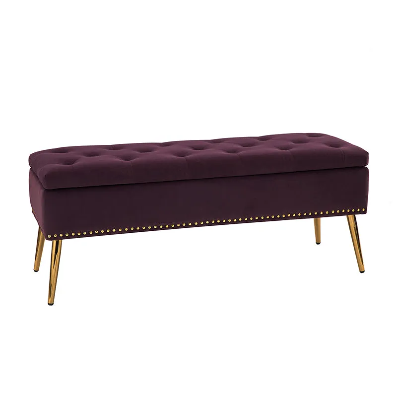 Lenore Upholstered Storage Bench
