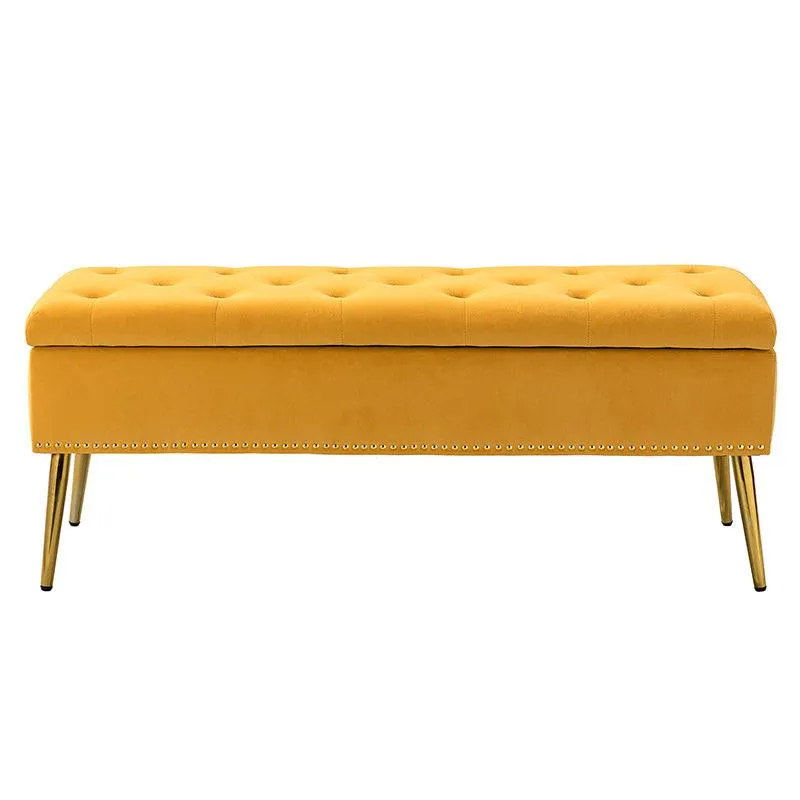 Lenore Upholstered Storage Bench