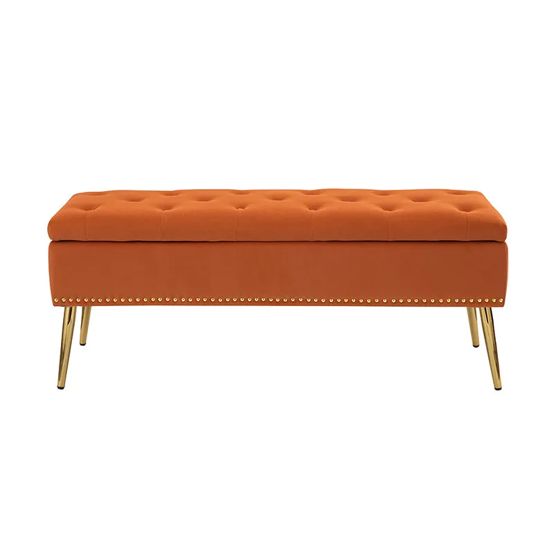 Lenore Upholstered Storage Bench