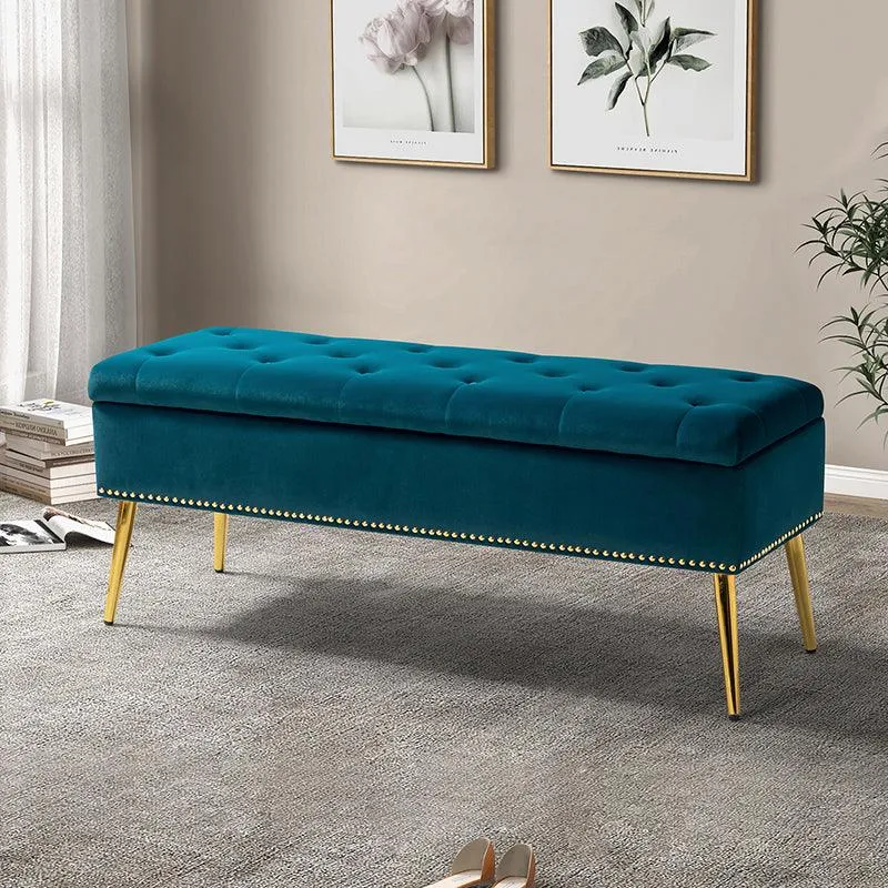 Lenore Upholstered Storage Bench