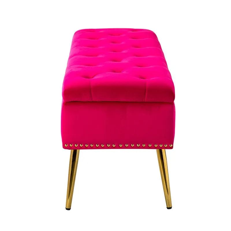 Lenore Upholstered Storage Bench