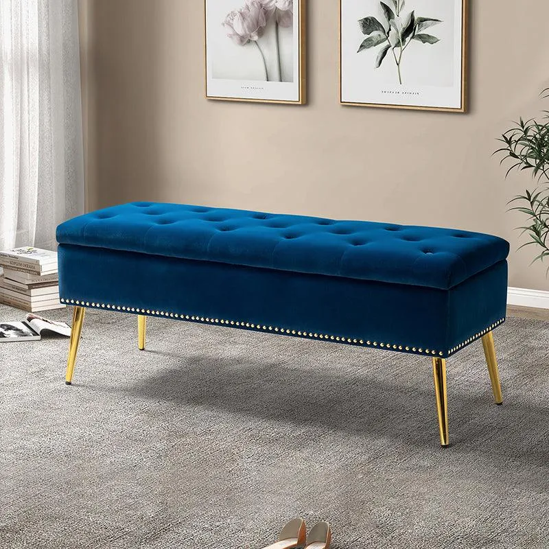 Lenore Upholstered Storage Bench