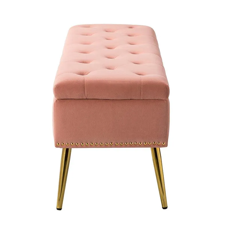Lenore Upholstered Storage Bench