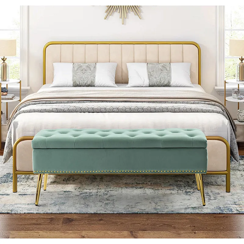 Lenore Upholstered Storage Bench