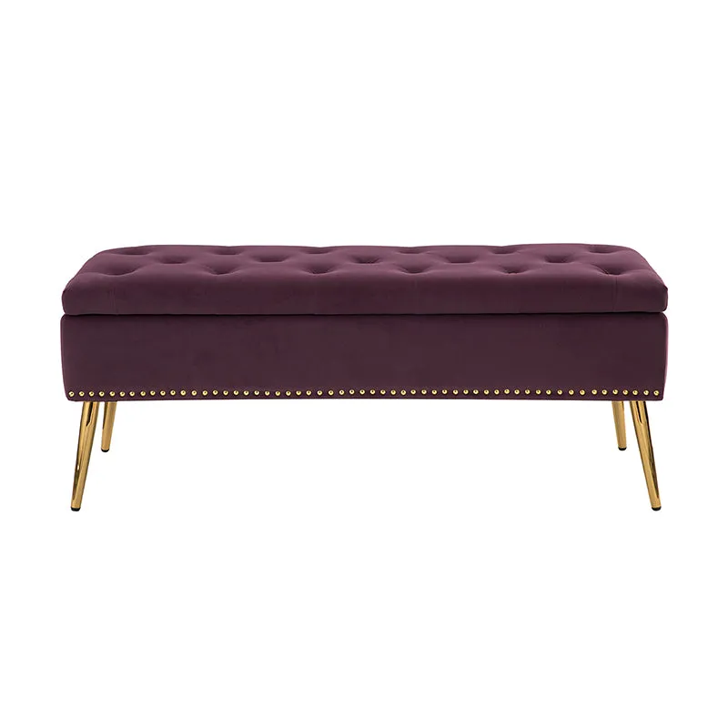 Lenore Upholstered Storage Bench