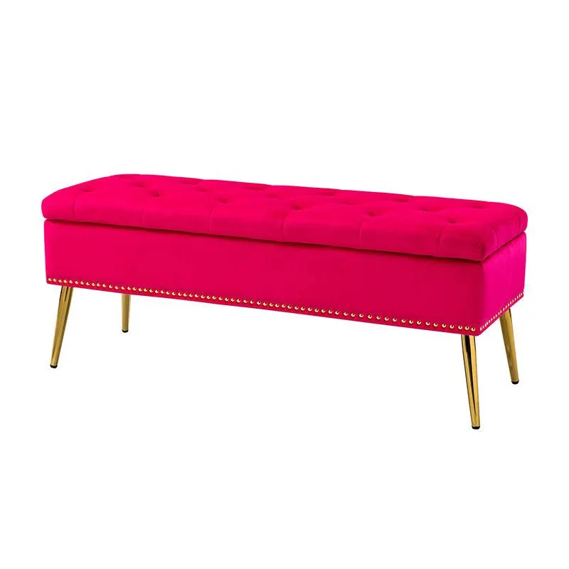 Lenore Upholstered Storage Bench
