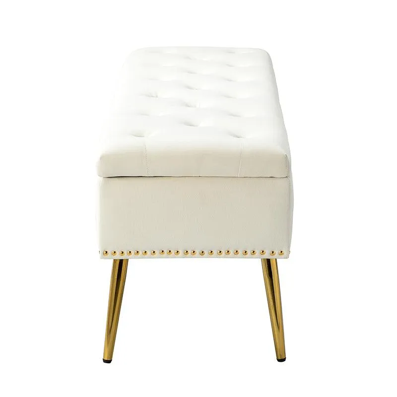 Lenore Upholstered Storage Bench