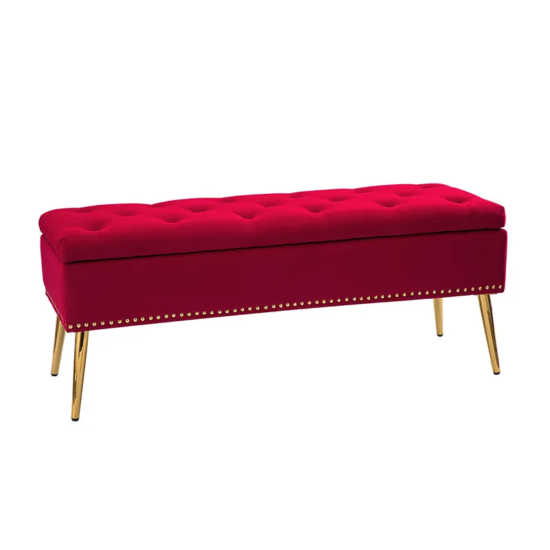 Lenore Upholstered Storage Bench