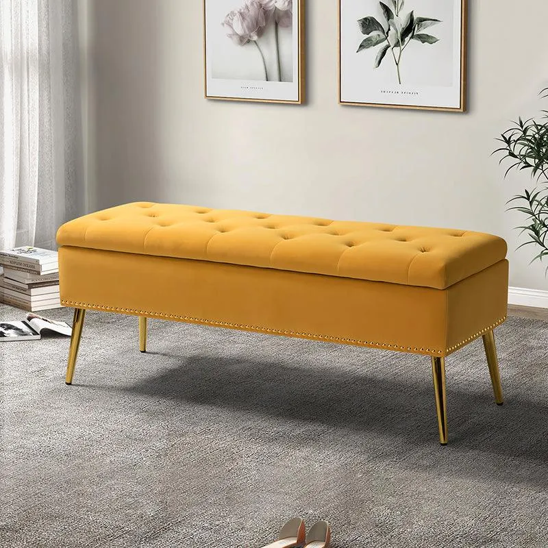 Lenore Upholstered Storage Bench