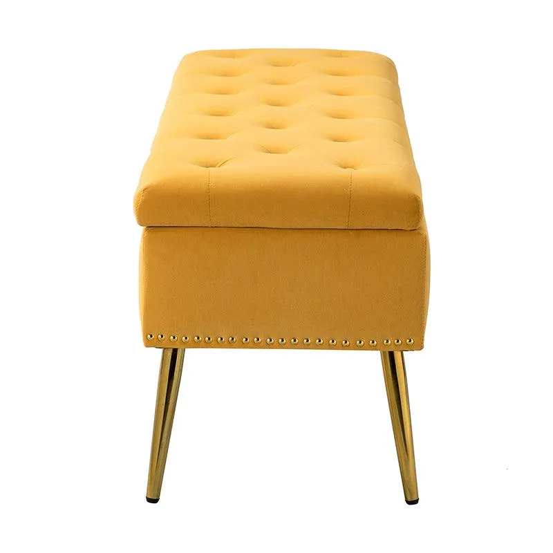Lenore Upholstered Storage Bench