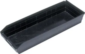 Quantum QSB114CO Conductive Shelf Bins, 8.38" x 23.63" x 4"