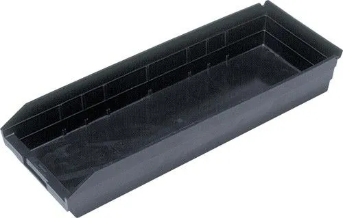Quantum QSB114CO Conductive Shelf Bins, 8.38" x 23.63" x 4"