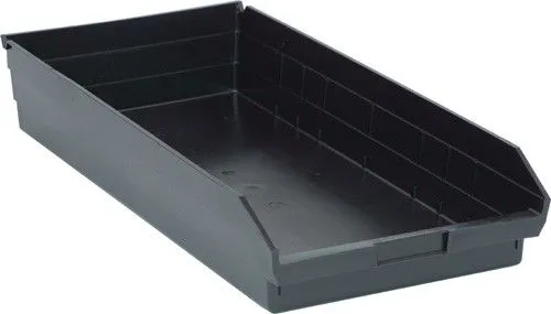 Quantum QSB116CO Conductive Shelf Bins, 11.13" x 23.63" x 4"