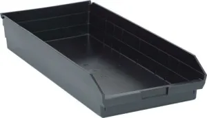 Quantum QSB116CO Conductive Shelf Bins, 11.13" x 23.63" x 4"