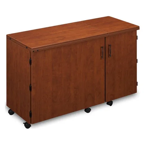 Sewing and Serger Cabinet Combo 1050 in Cherry