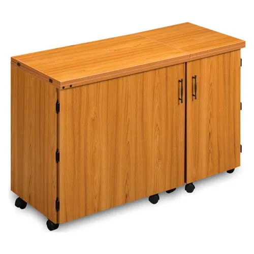 Sewing and Serger Cabinet Combo 1050 in Teak