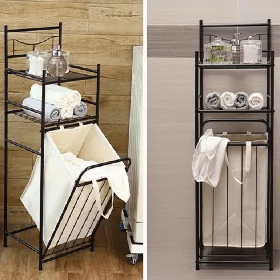 Theodore - Laundry Storage Shelves & Basket