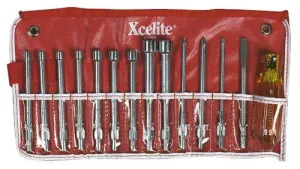 Xcelite 99PR Multi-Purpose Screwdriver & Nutdriver Kit, 14 piece